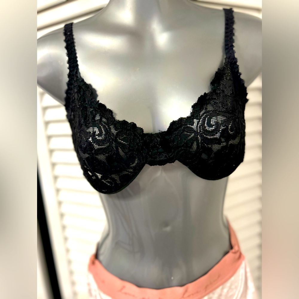 ABS Intimate black lace underwire bra size 34C